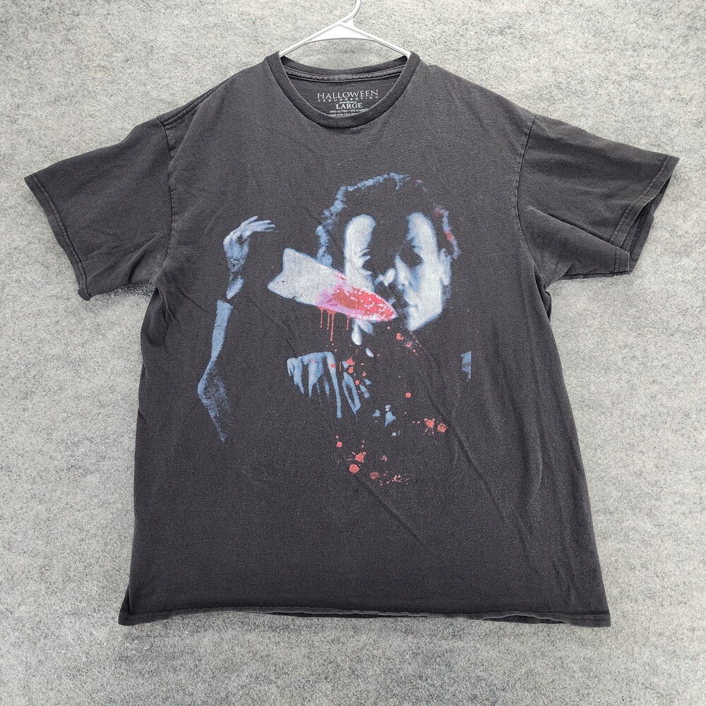 Halloween Resurrection Shirt Mens Large Short Sleeve Black